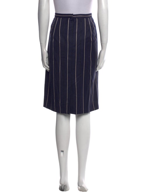 Oscar de la Renta Virgin Wool Knee-Length Skirt