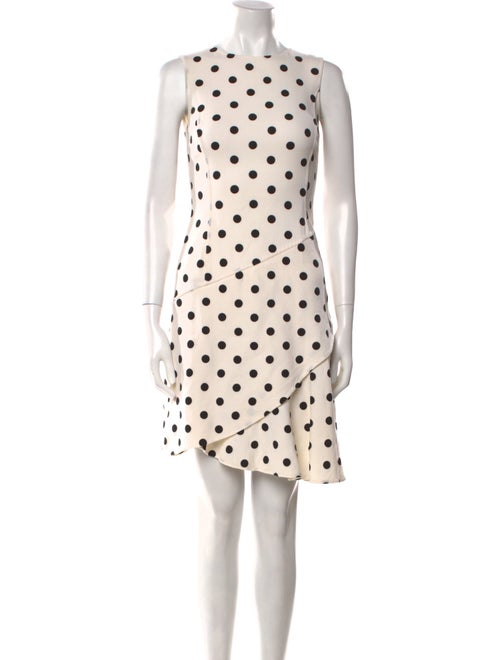 Oscar de la Renta Virgin Wool Mini Dress