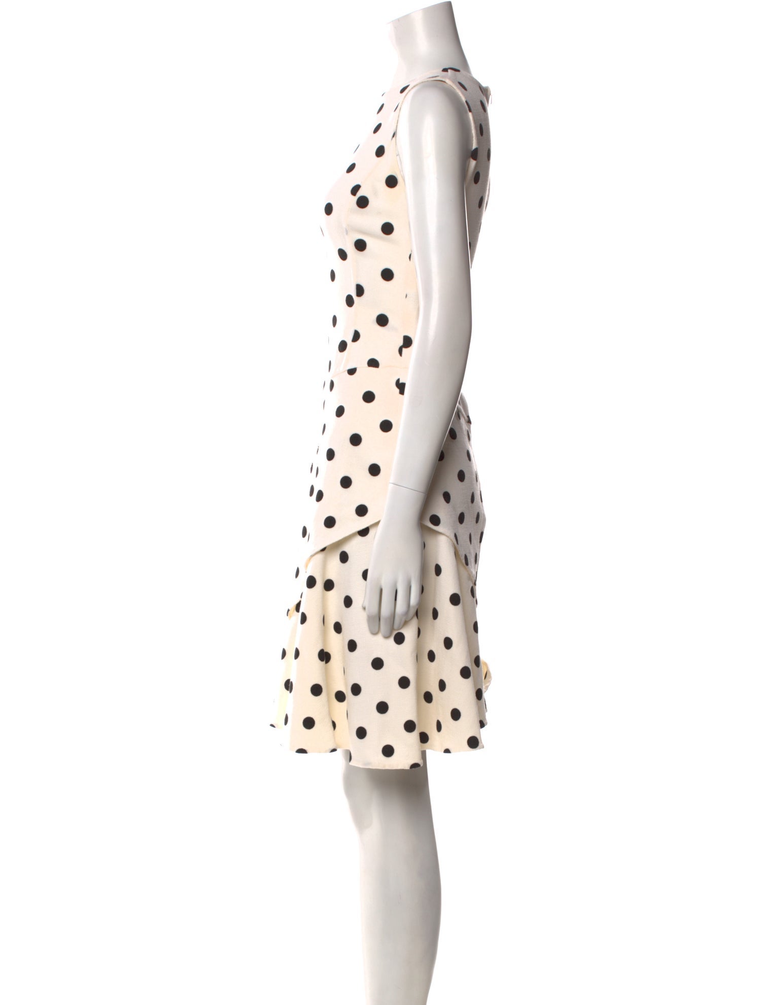 Oscar de la Renta Virgin Wool Mini Dress