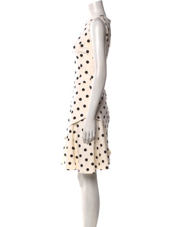 Oscar de la Renta Virgin Wool Mini Dress