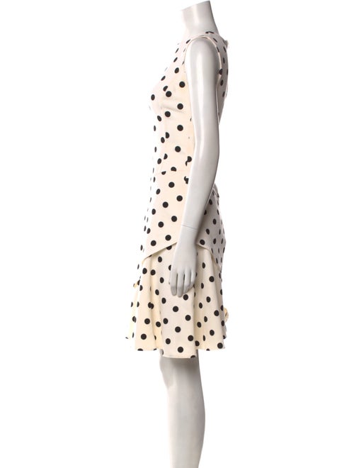 Oscar de la Renta Virgin Wool Mini Dress