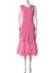 Oscar de la Renta 2022 Midi Length Dress