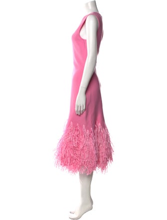 Oscar de la Renta 2022 Midi Length Dress