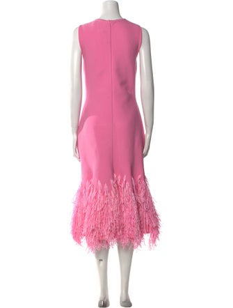 Oscar de la Renta 2022 Midi Length Dress