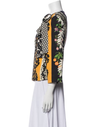 Oscar de la Renta 2019 Wool Evening Jacket