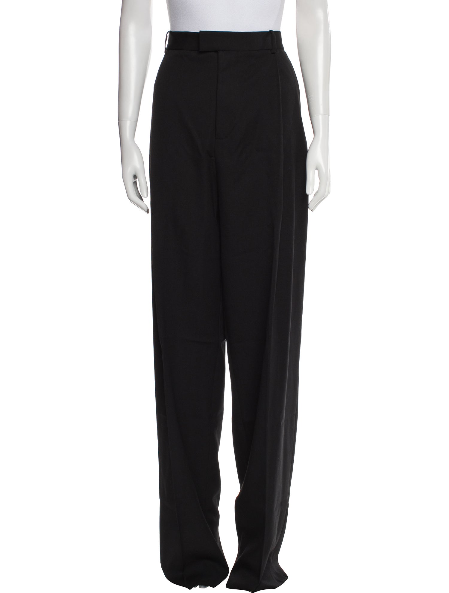 Oscar de la Renta Virgin Wool Wide Leg Pants w/ Tags