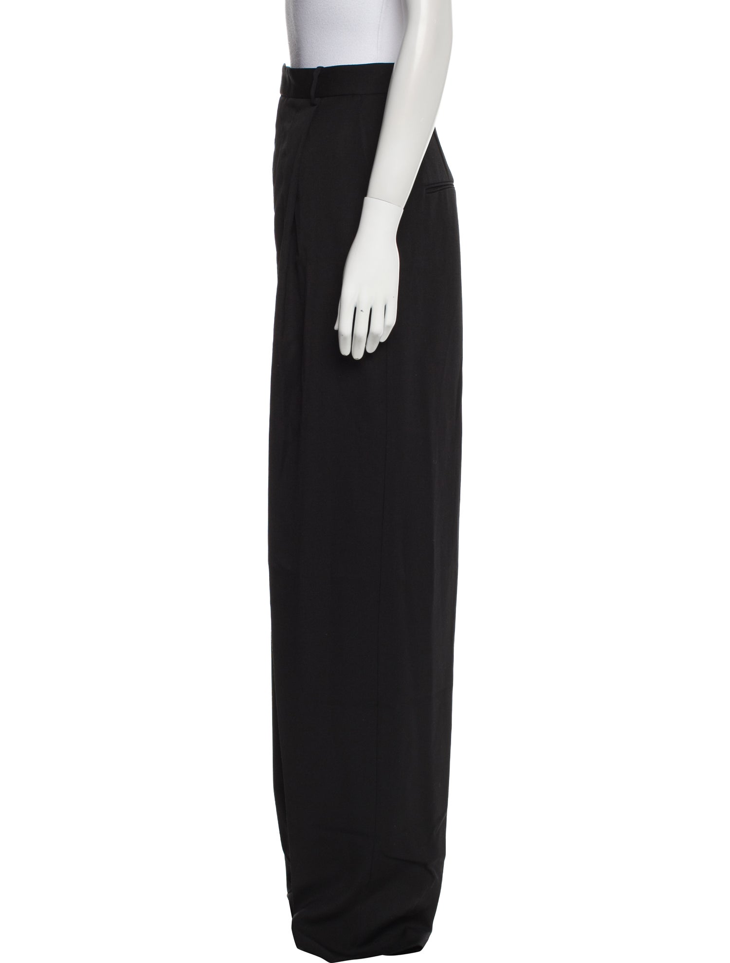 Oscar de la Renta Virgin Wool Wide Leg Pants w/ Tags