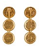 Oscar de la Renta Multi Disk Earrings