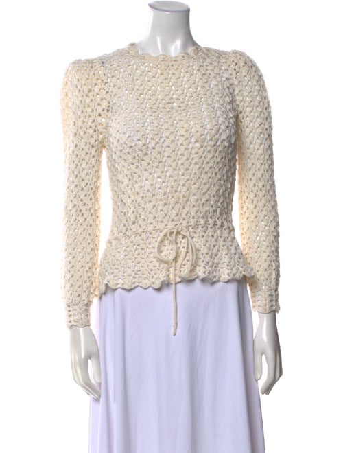 Oscar de la Renta Crew Neck Sweater