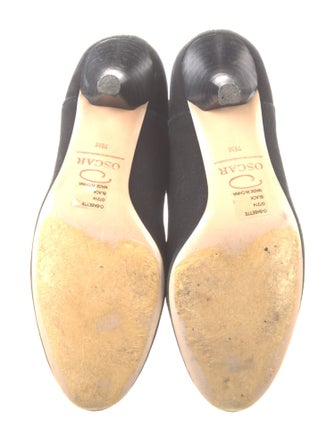 Oscar de la Renta Suede Printed Sock Boots