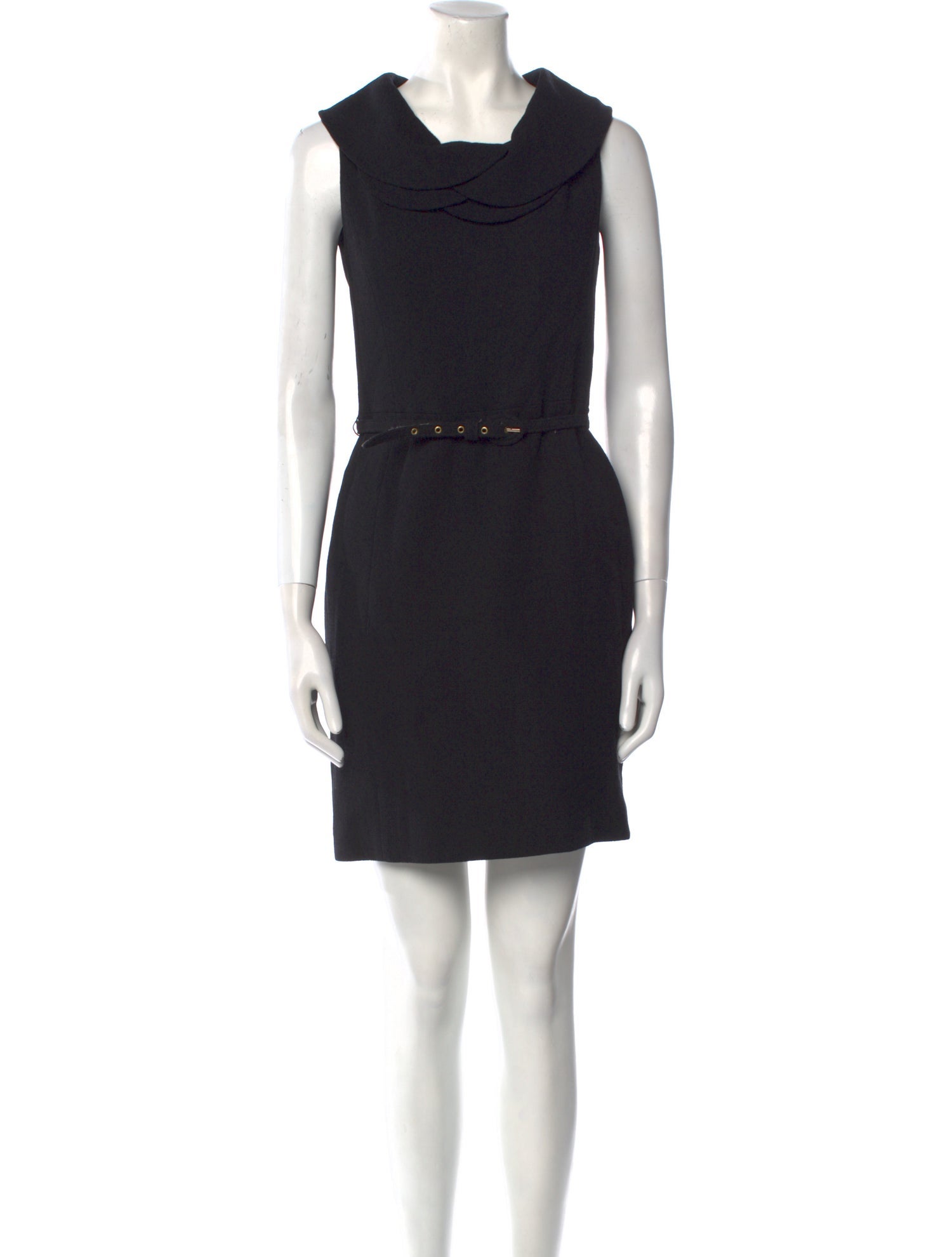 Oscar de la Renta Wool Mini Dress