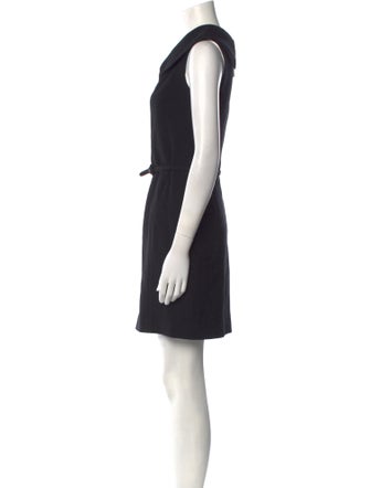 Oscar de la Renta Wool Mini Dress
