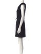 Oscar de la Renta Wool Mini Dress
