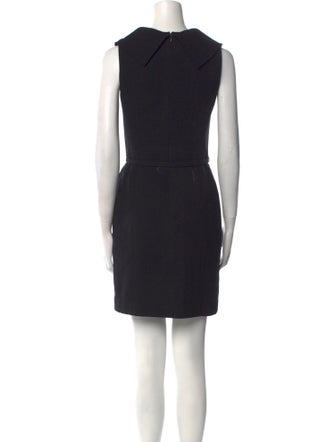 Oscar de la Renta Wool Mini Dress