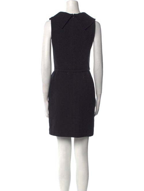Oscar de la Renta Wool Mini Dress