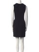 Oscar de la Renta Wool Mini Dress