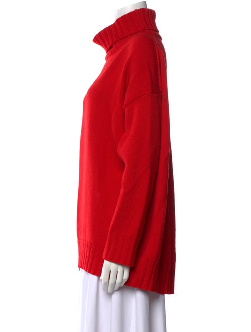 Oscar de la Renta Virgin Wool Turtleneck Sweater