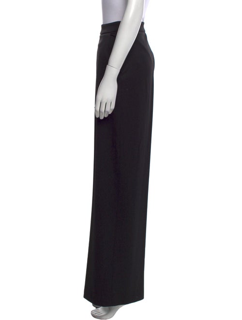 Oscar de la Renta Virgin Wool Wide Leg Pants