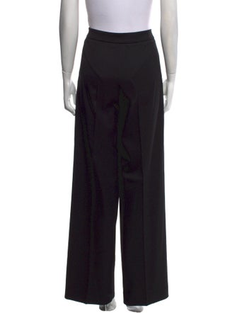 Oscar de la Renta Virgin Wool Wide Leg Pants