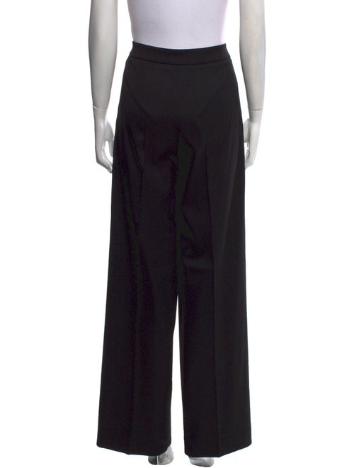 Oscar de la Renta Virgin Wool Wide Leg Pants
