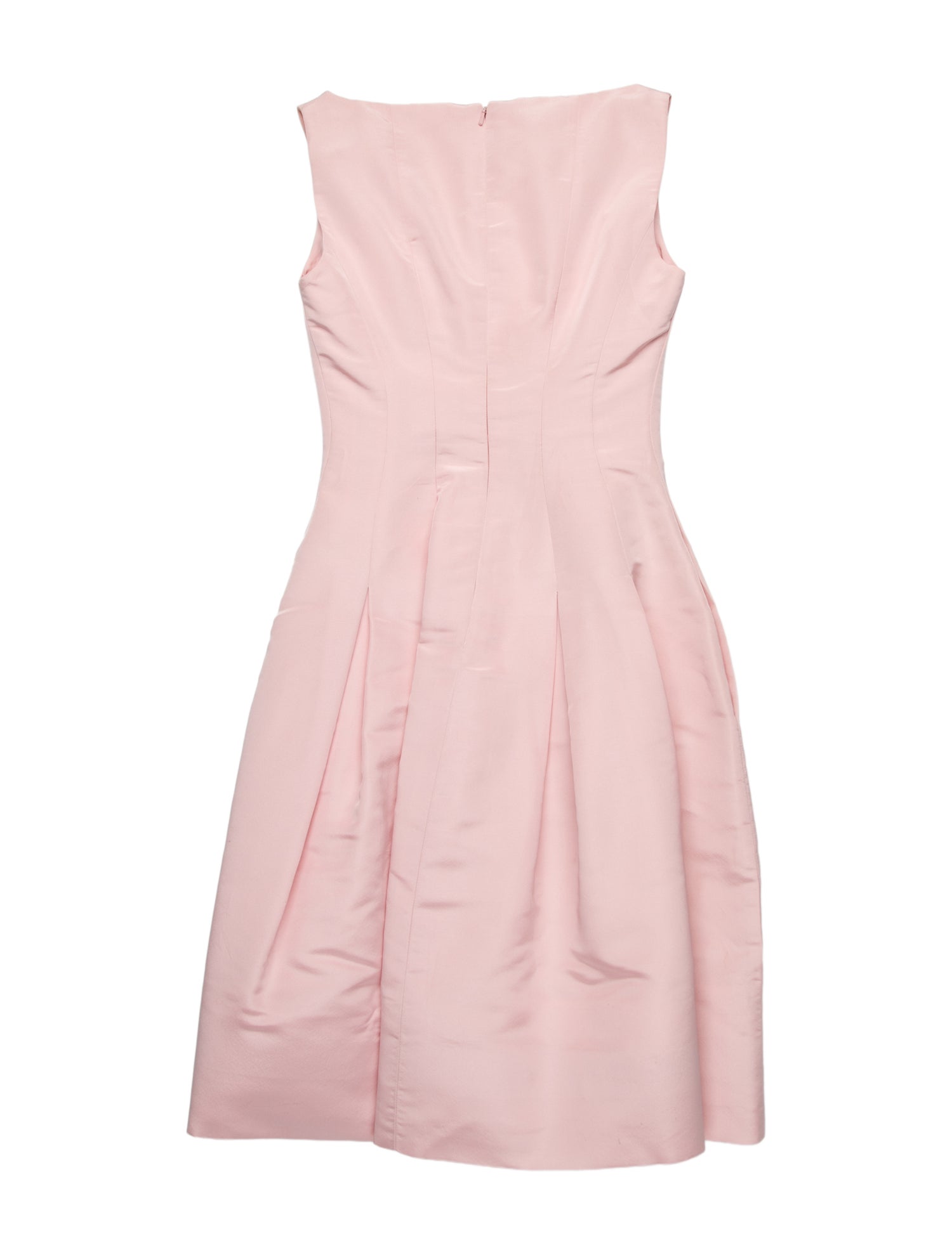 Oscar de la Renta Silk Knee-Length Dress