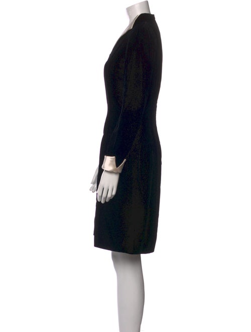 Oscar de la Renta Printed Knee-Length Dress