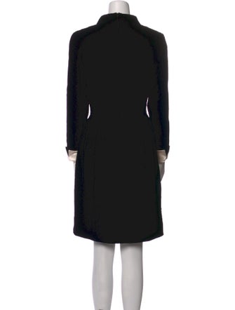 Oscar de la Renta Printed Knee-Length Dress