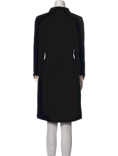 Oscar de la Renta Printed Knee-Length Dress