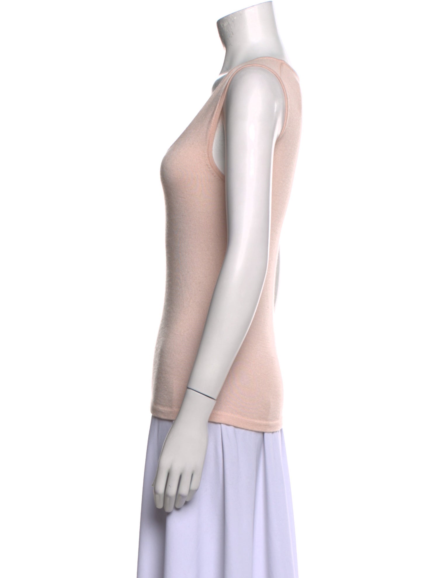 Oscar de la Renta Cashmere Scoop Neck Sweater