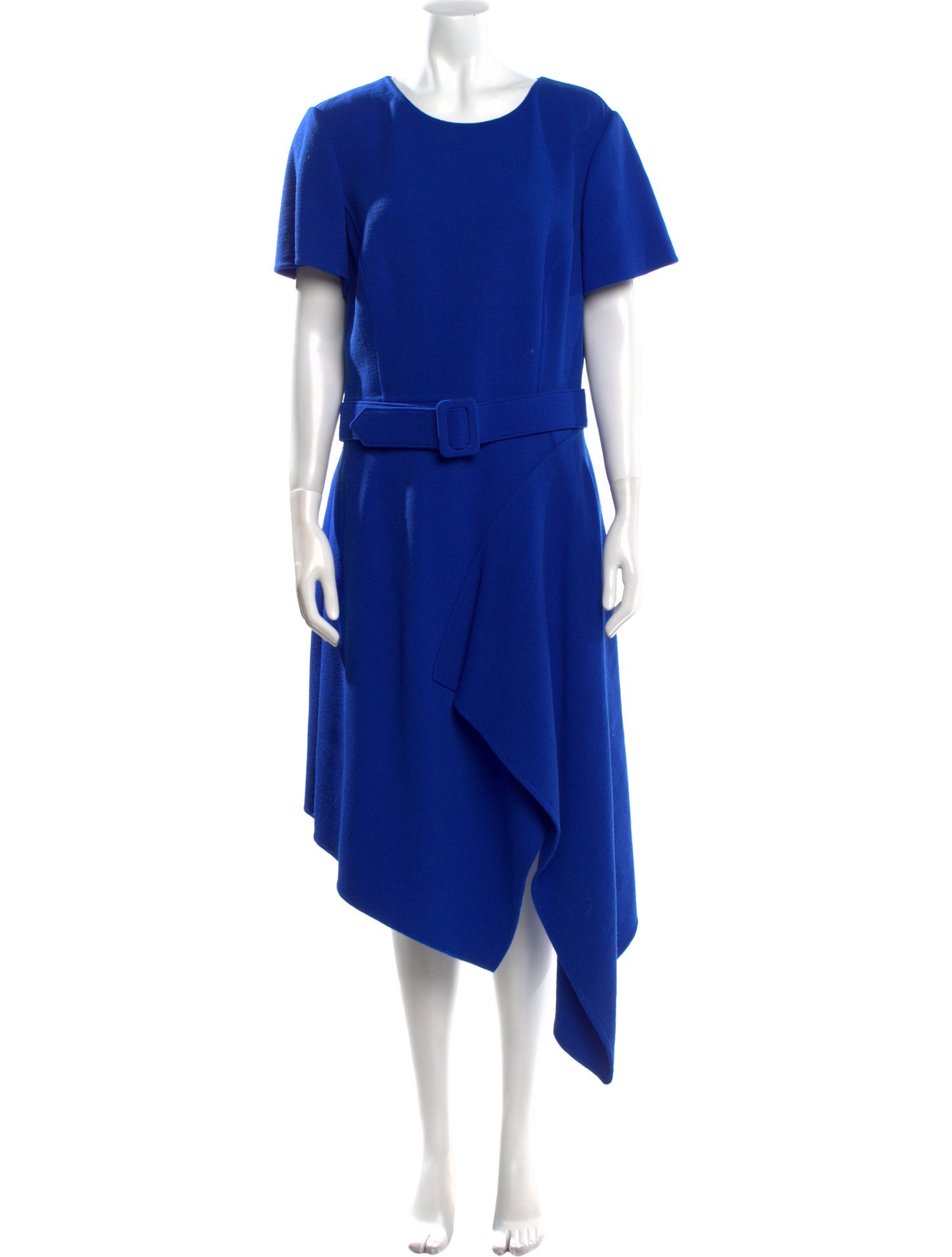 Oscar de la Renta Virgin Wool Long Dress