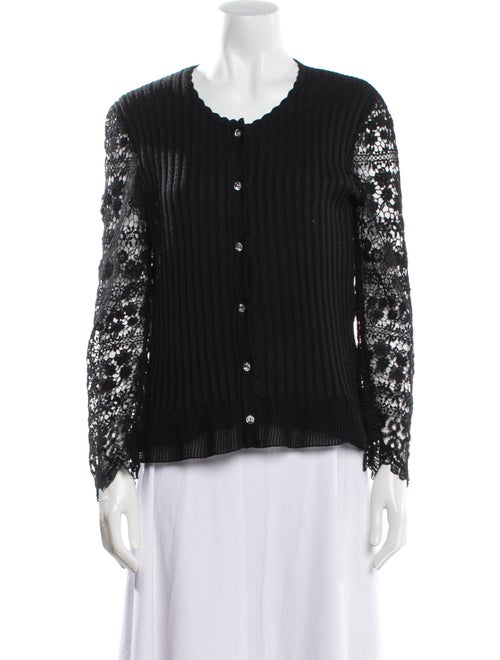 Oscar de la Renta Lace Pattern Crochet Trim Set