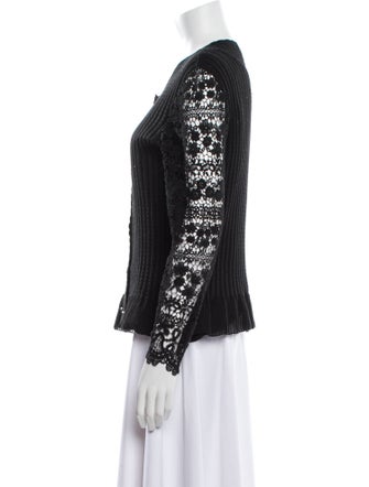 Oscar de la Renta Lace Pattern Crochet Trim Set