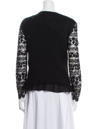 Oscar de la Renta Lace Pattern Crochet Trim Set