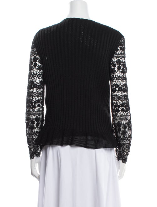 Oscar de la Renta Lace Pattern Crochet Trim Set