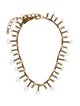 Oscar de la Renta Faux Pearl & Crystal Collar Necklaces