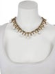 Oscar de la Renta Faux Pearl & Crystal Collar Necklaces