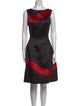 Oscar de la Renta 2003 Knee-Length Dress