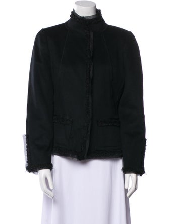 Oscar de la Renta Wool Evening Jacket
