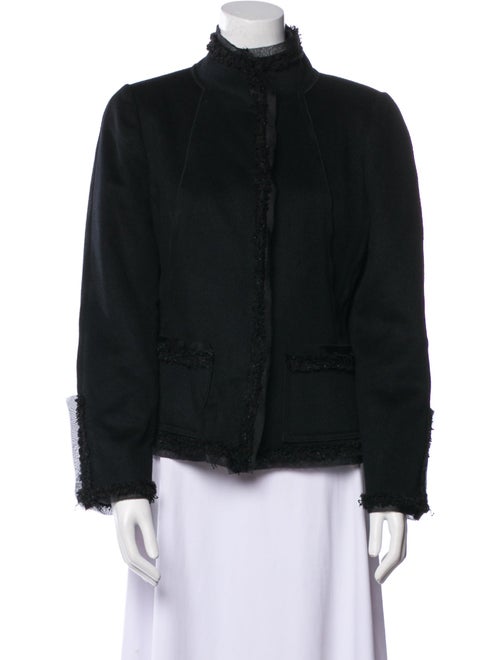 Oscar de la Renta Wool Evening Jacket