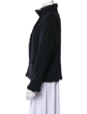 Oscar de la Renta Wool Evening Jacket