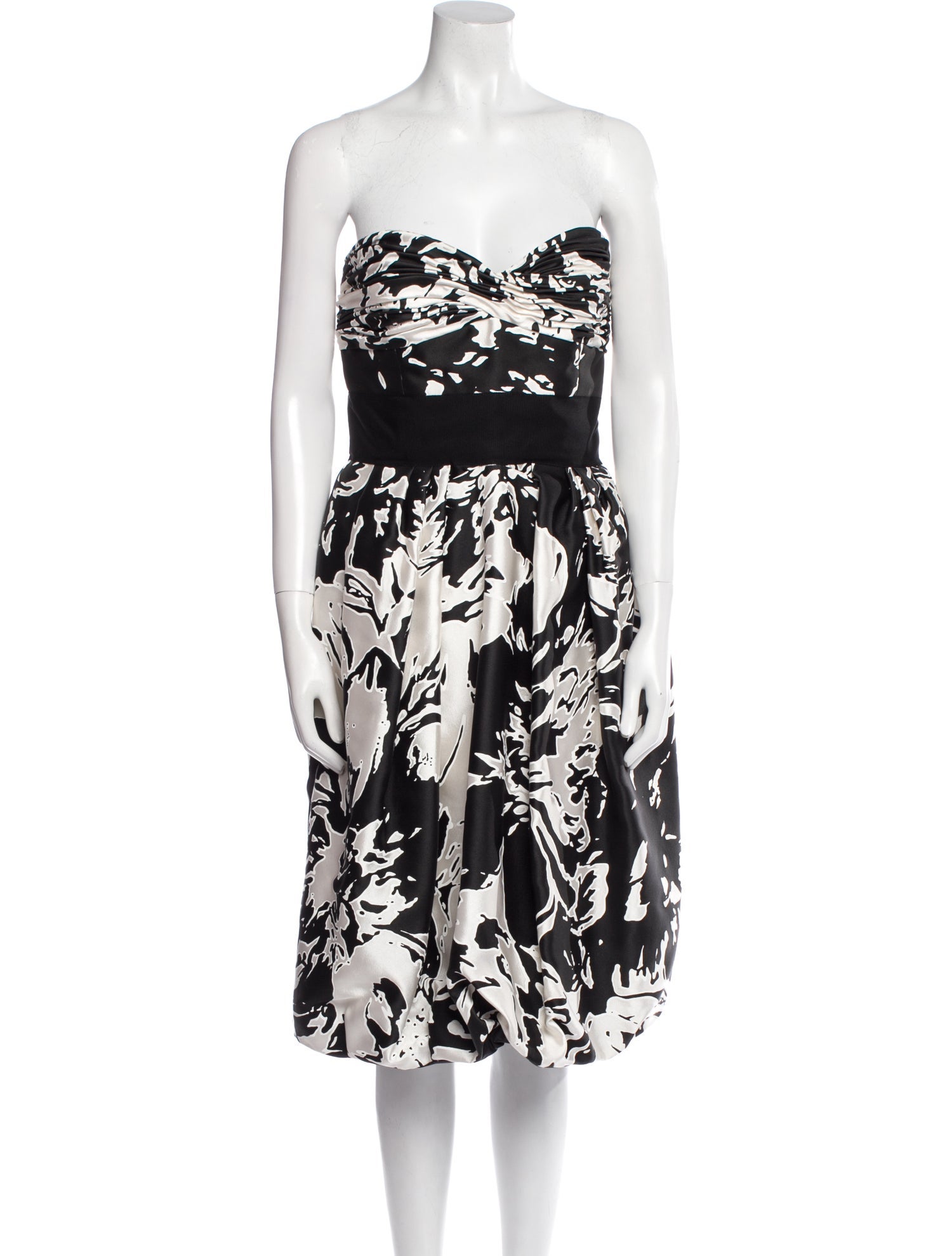 Oscar de la Renta Silk Mini Dress