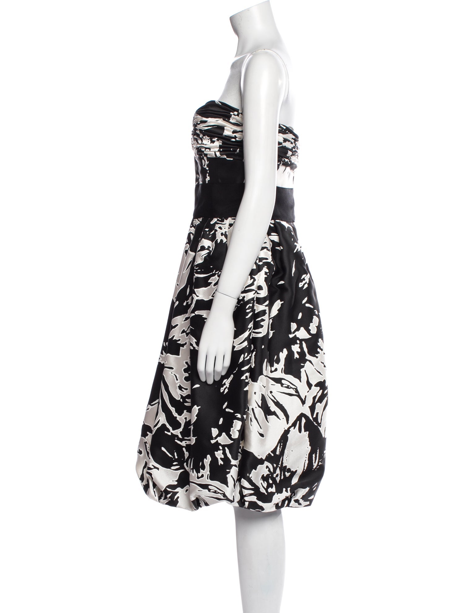 Oscar de la Renta Silk Mini Dress