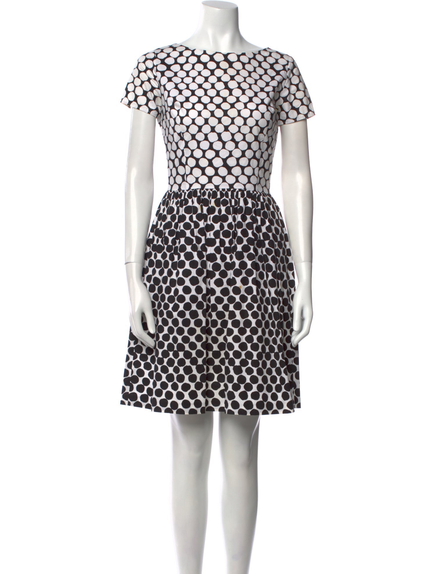 Oscar de la Renta Printed Mini Dress