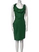 Oscar de la Renta Silk Knee-Length Dress