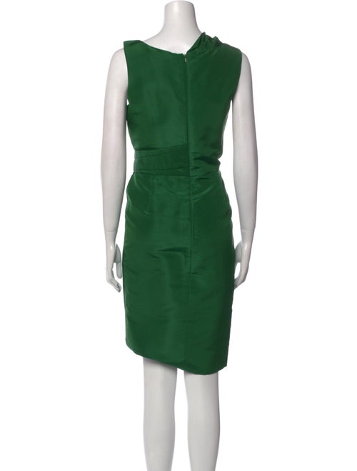 Oscar de la Renta Silk Knee-Length Dress