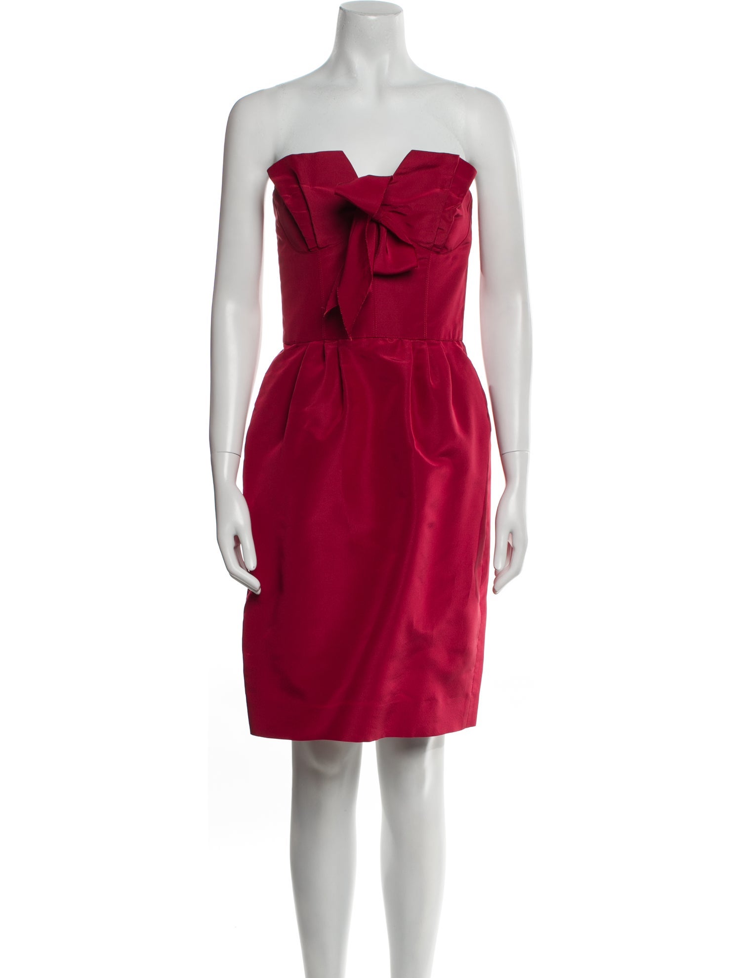 Oscar de la Renta Silk Mini Dress