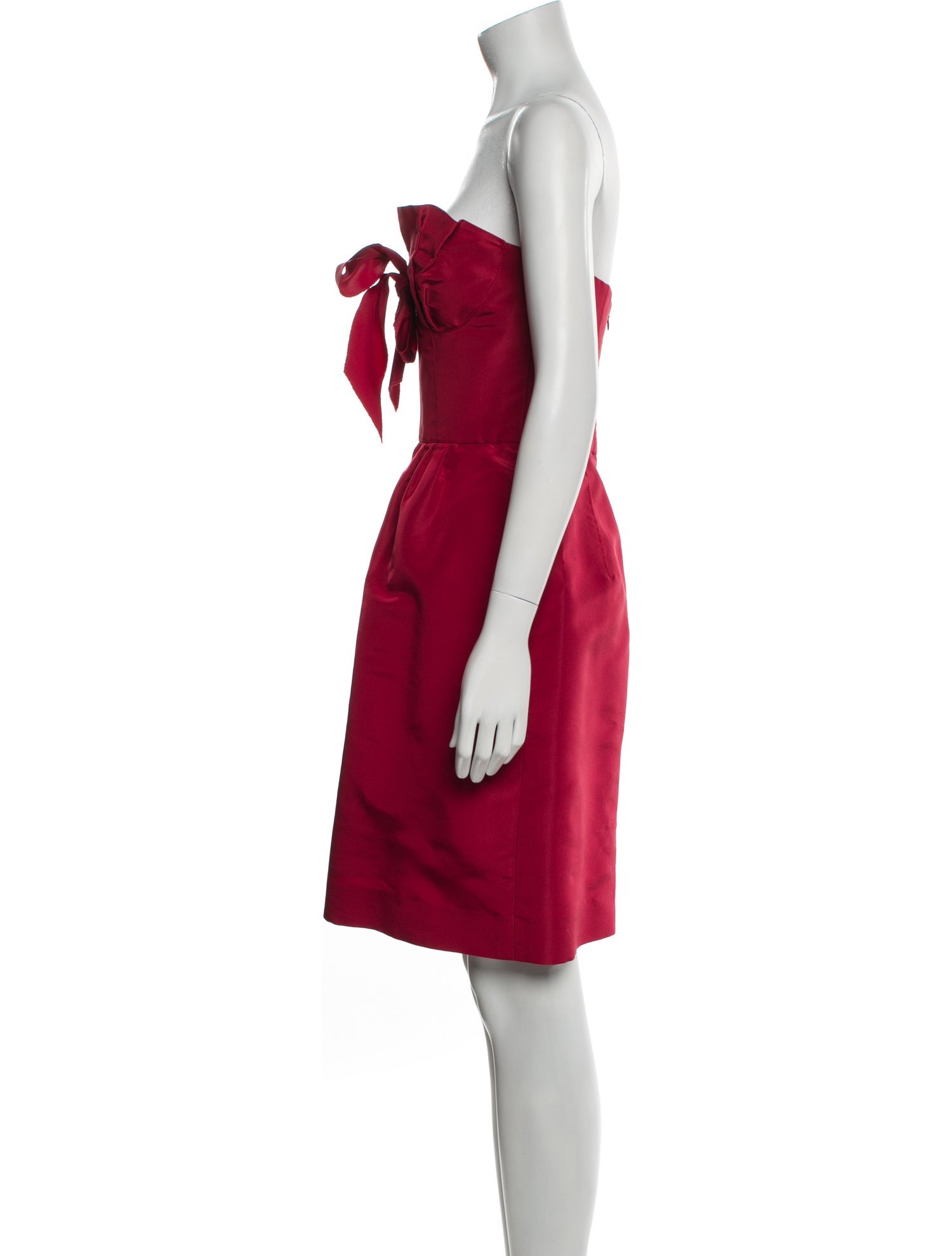 Oscar de la Renta Silk Mini Dress