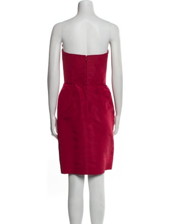 Oscar de la Renta Silk Mini Dress