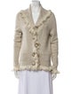 Oscar de la Renta Wool V-Neck Sweater