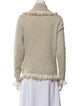 Oscar de la Renta Wool V-Neck Sweater